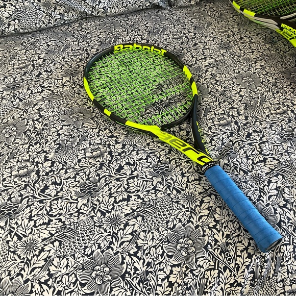 Babolat Black and Yellow Tennis Racket - Picture 1 of 5
